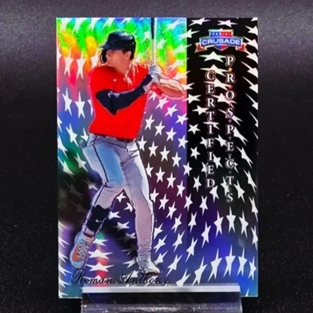 Roman Anthony Certified Prospects 8 Bit Ballers RC Boston Red Sox Top Prospect - Picture 4 of 5